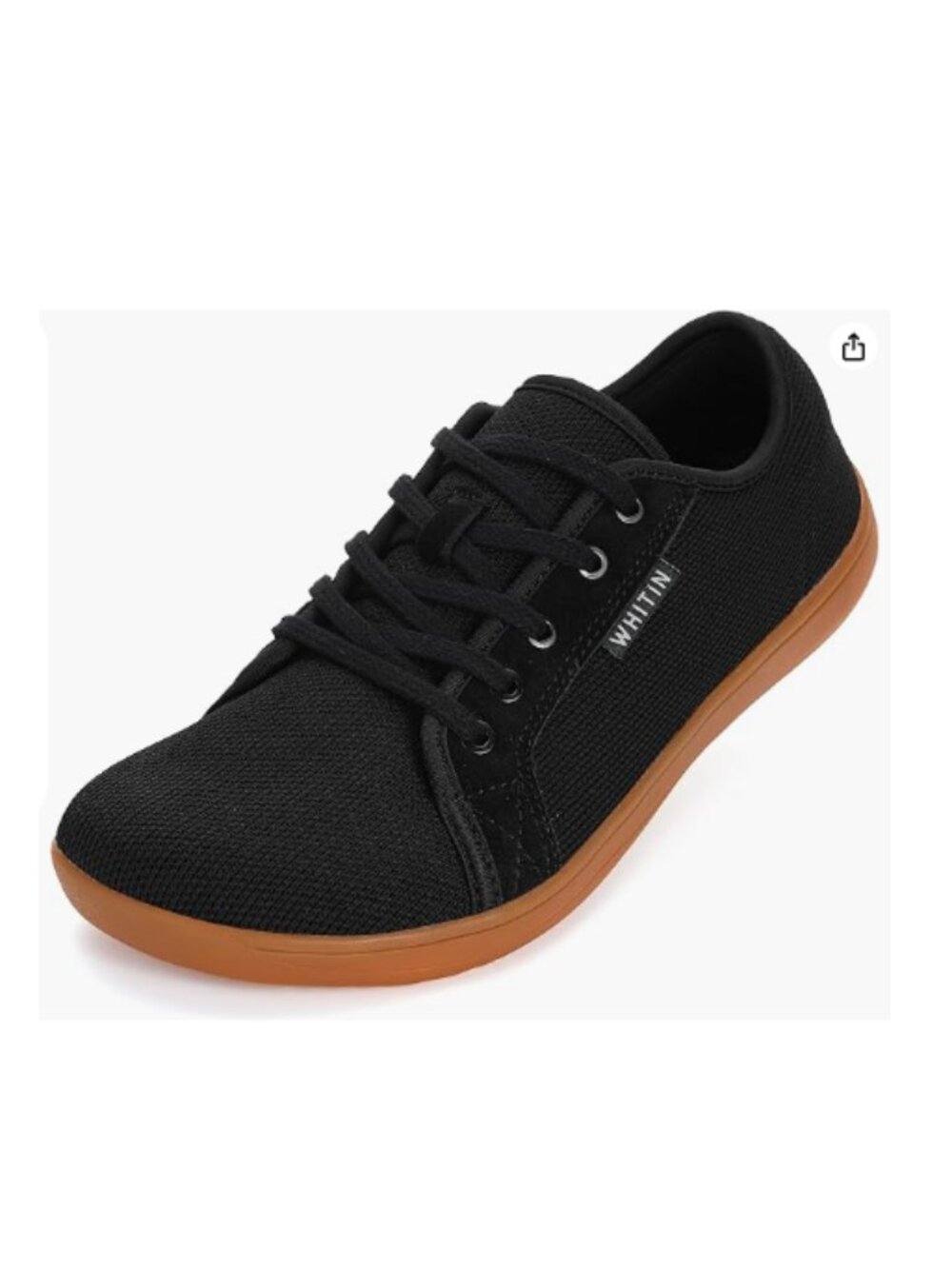 WHITIN Men's Wide Barefoot Sneakers for Optimal Relaxation Size 12W